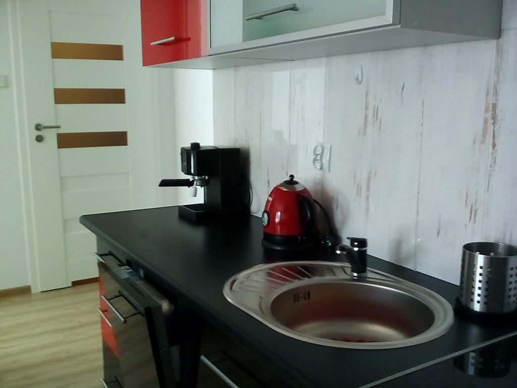 Karmazynowy Apartament Nad Morzem Apartman Kołobrzeg Kültér fotó